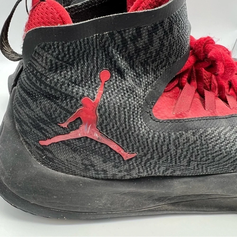 Jordan Fly Unlimited Anthracite & Gym Red Sneakers